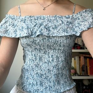 Abercrombie Off the Shoulder Tank Top